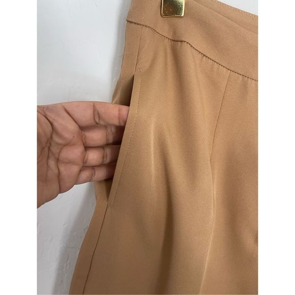 NASTY GAL Premium Tailored Wide Leg Pants Size Large NWT - Picture 8 of 10